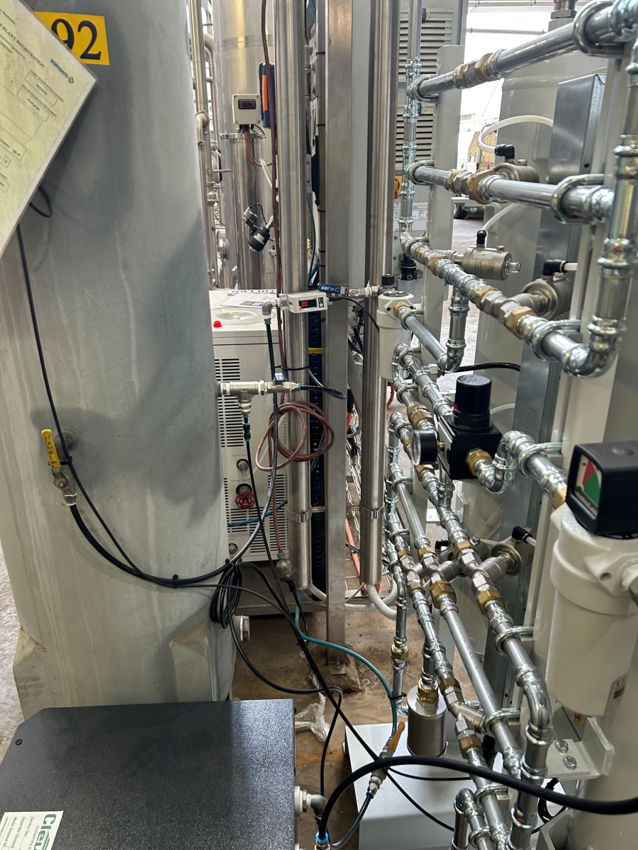 ccas omega oxygen installation pipes