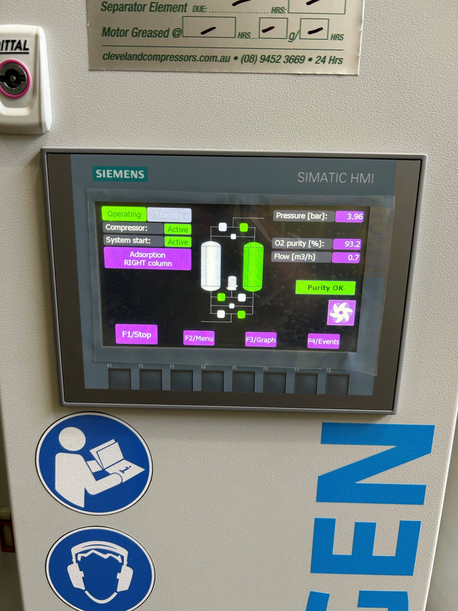 ccas omega oxygen installation tech