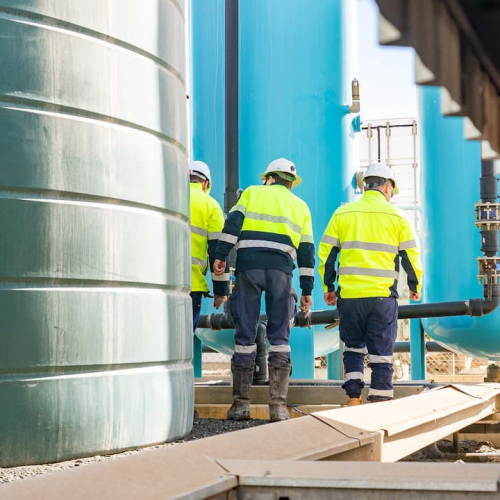 Cleveland Compressor Team conducting an audit